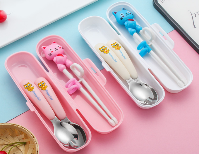 baby silicone feeding set for kids